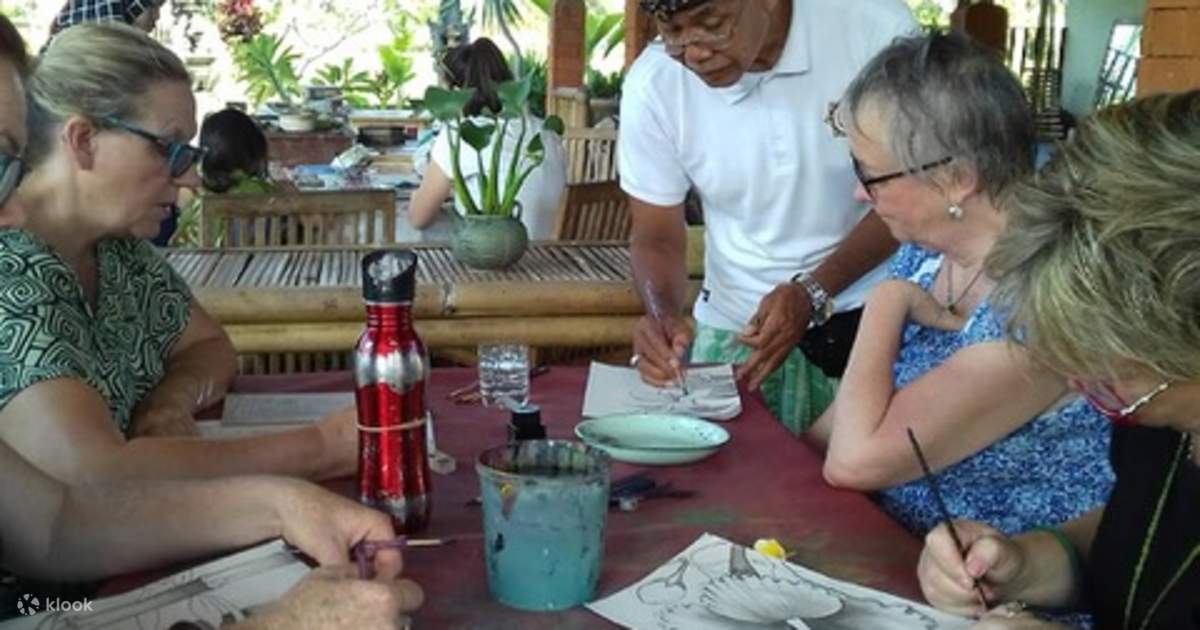 Traditional Painting Class in Ubud Klook